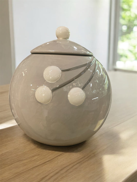 Ceramic vase (Hervit) 21x21 cm (with box)