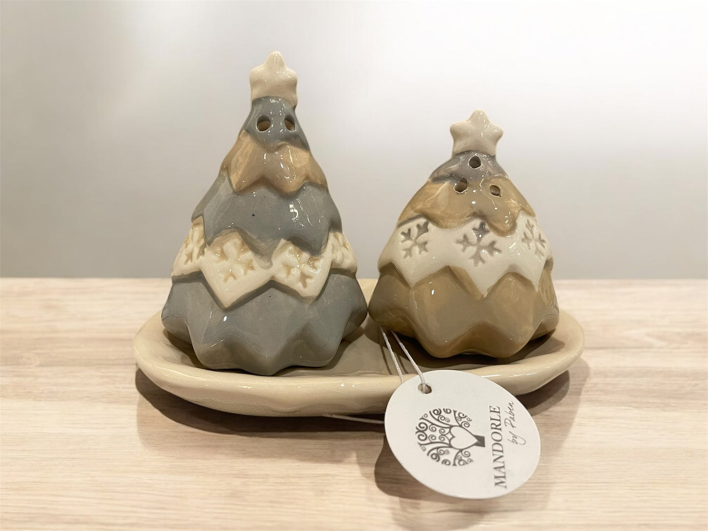Christmas Salt and Pepper shaker set (11 x 8 cm)