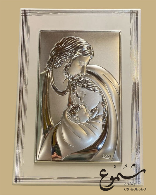 Silver-Plated Religious Plaque